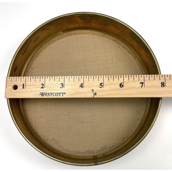 SANPO Brass Standard Full TESTING-SIEVE #355 355U 250mm Diameter I.S.O Tokyo - Picture 2 of 7